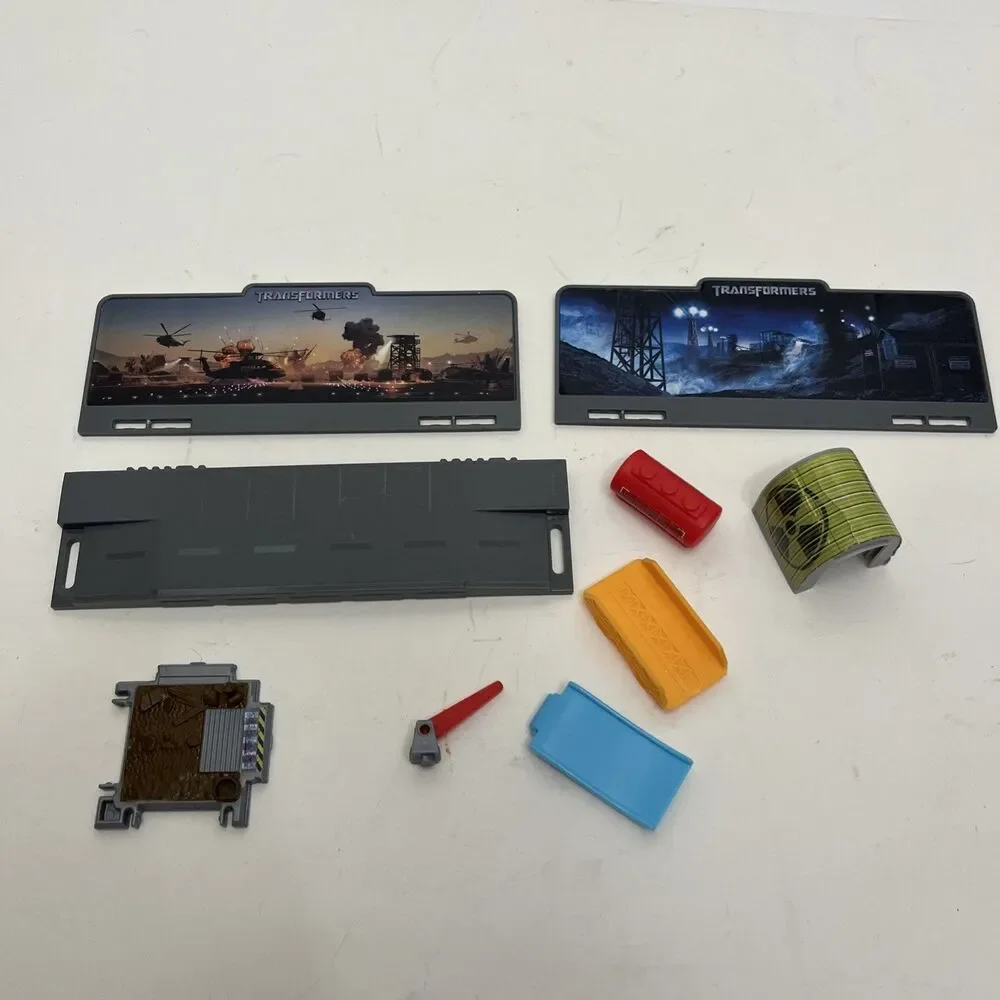 Micro Machines X Transformers Parts And Pieces Lot Of 9